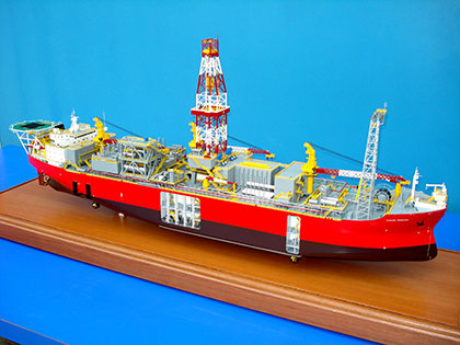 Drillship Dynamic Producer Ship Model